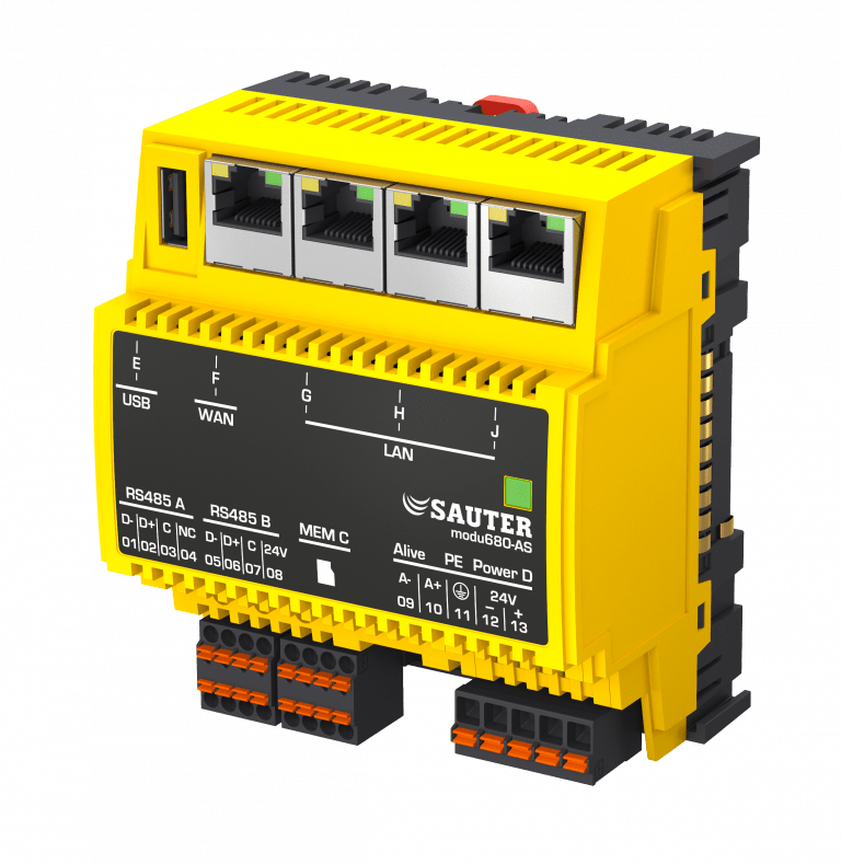 Unité modulaire de gestion locale BACnet et serveur web, modu680-AS